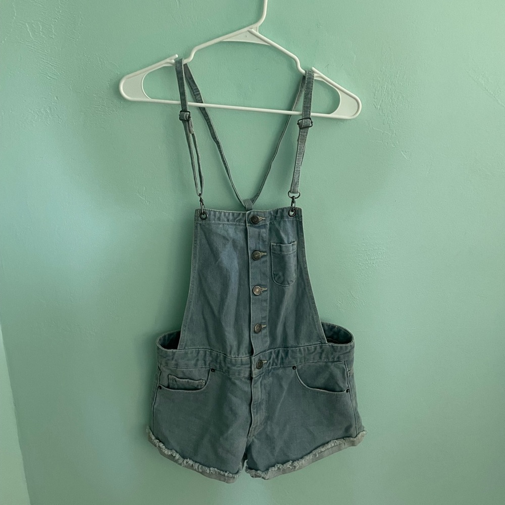 Cute Short Jean Overalls!!